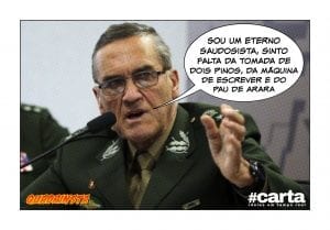 Comandante do Exército sugere evento “64 retrô” caso Lula seja eleito