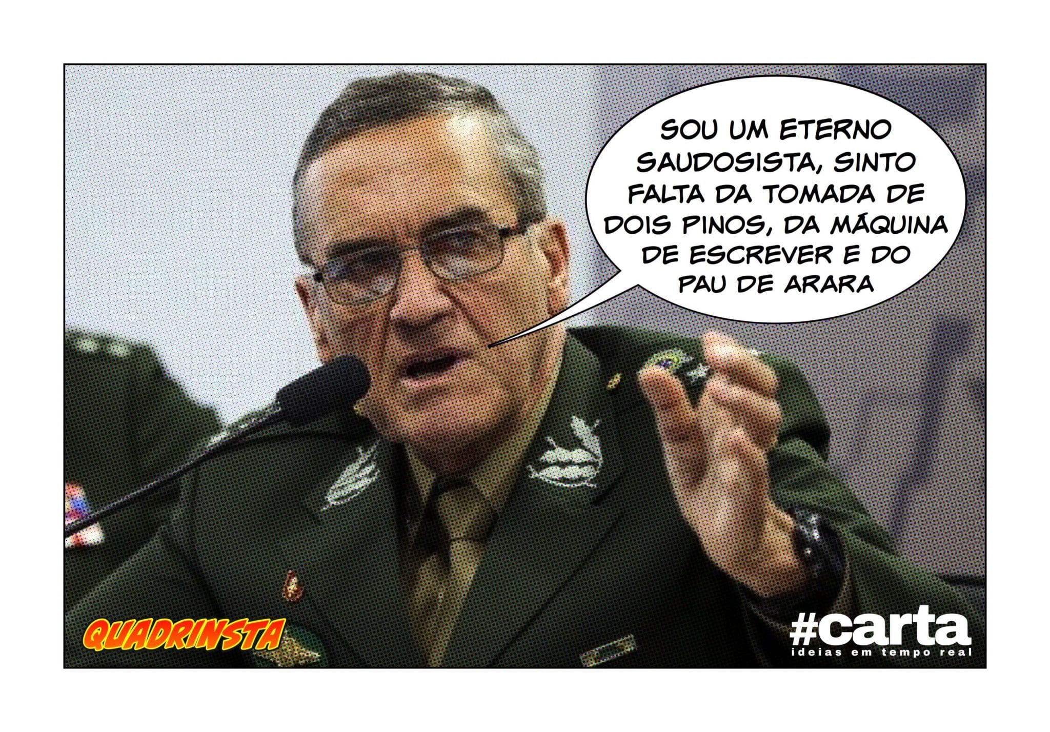 Comandante do Exército sugere evento “64 retrô” caso Lula seja eleito