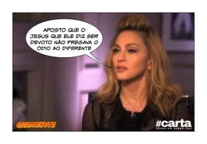 Madonna adere a campanha contra cristão Bolsonaro: “Meu Jesus é outro”