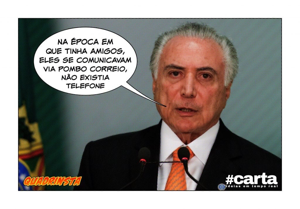 Temer nega áudios e pede buscas por pergaminhos de quando tinha amigos