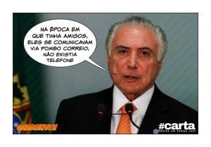 Temer nega áudios e pede buscas por pergaminhos de quando tinha amigos