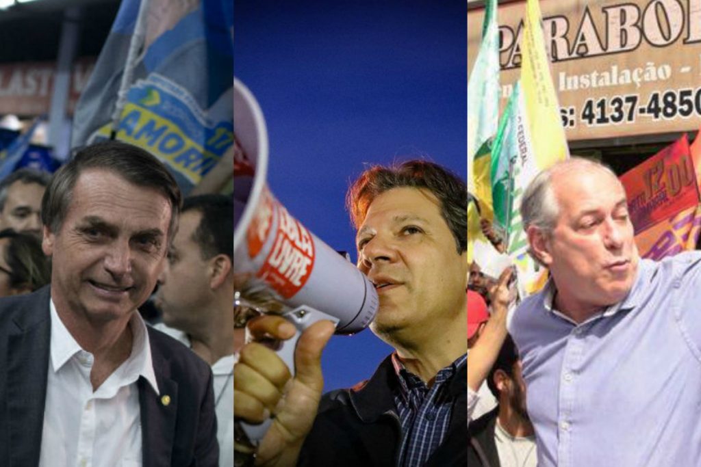 Datafolha: Bolsonaro tem 28%; Haddad registra 22% e Ciro, 11%
