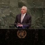 As tendências e mentiras de Temer em sua despedida na ONU