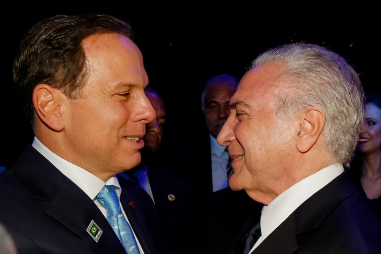 Temer para Doria: "Desacelera"