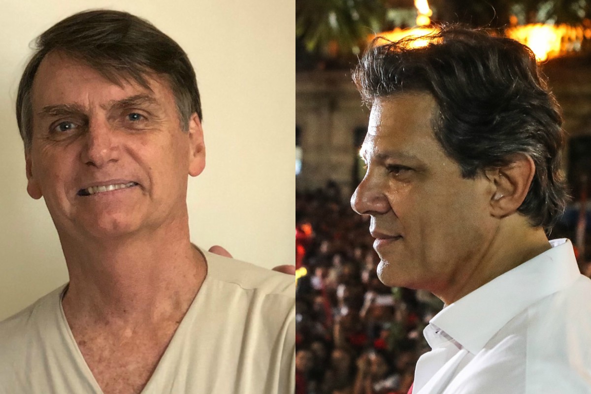 Ibope: Bolsonaro chega a 31% e Haddad tem 21%
