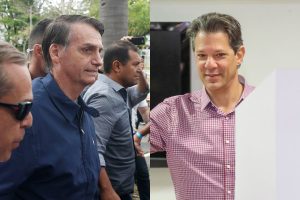 Jair Bolsonaro e Fernando Haddad disputam segundo turno