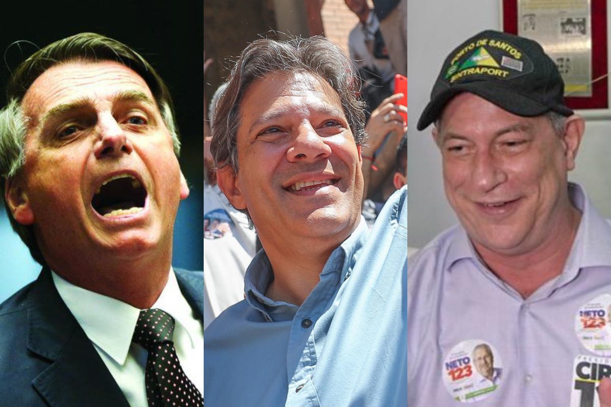 Datafolha: Bolsonaro chega a 32%; Haddad tem 21% e Ciro, 11%