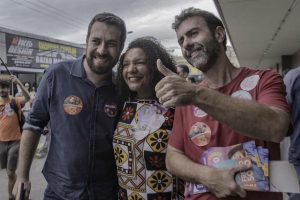 Freixo pede voto para Lindberg e Chico Alencar para o Senado no Rio