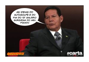 Imprensa investiga se frase sobre Mourão ter cérebro é fato ou fake