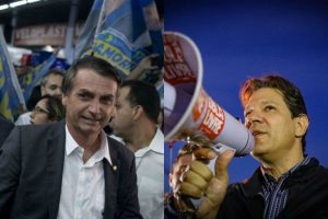 CNT/MDA: Bolsonaro vai a 36,7%, Haddad tem 24%