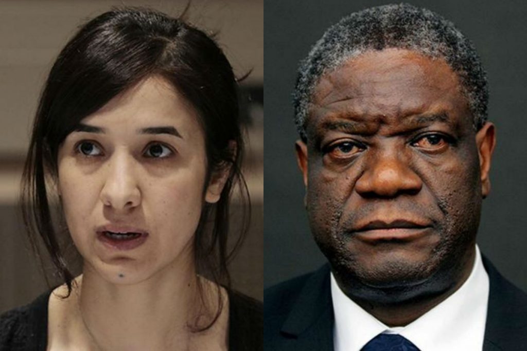 Ativistas contra a violência sexual conquistam o Nobel da Paz