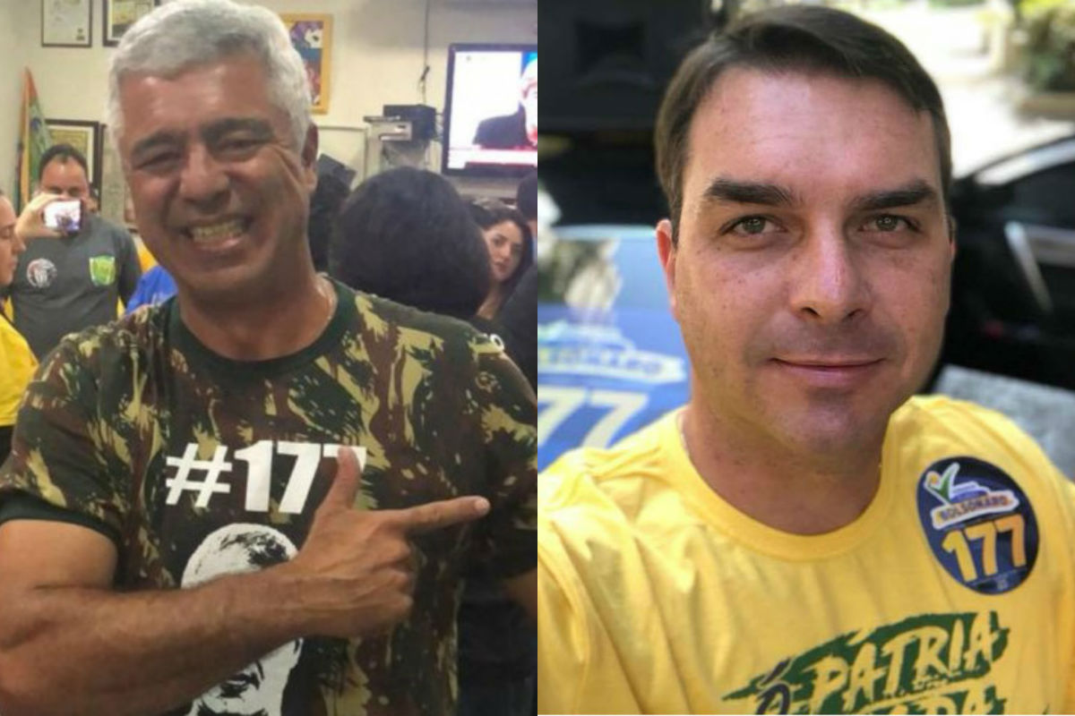 Major Olimpio (SP) e Flavio Bolsonaro (RJ), ambos do PSL, surfaram no bolsonarismo e garantiram cadeiras no Senado 