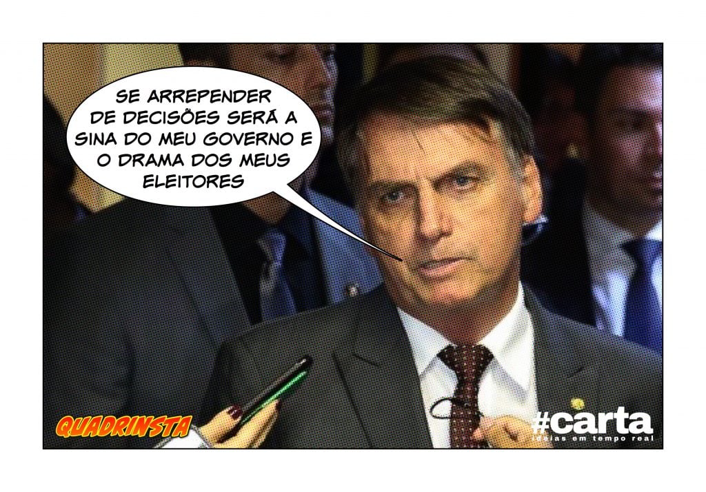 Eleitores pedem que Bolsonaro estenda “volta atrás” para presidência