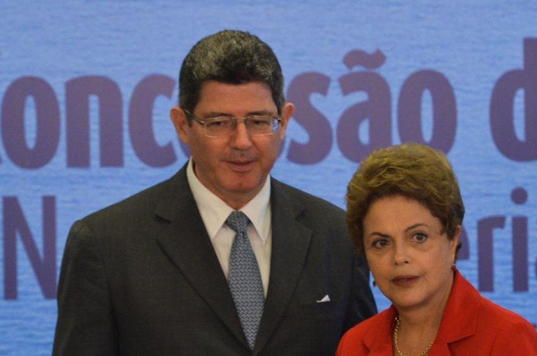 Levy  e Dilma 