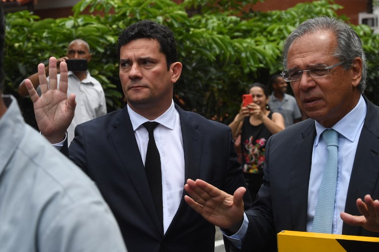 O juiz Sérgio Mouro aceitou o convite de Jair Bolsonaro para integrar o novo governo 