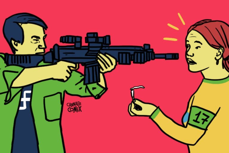 Ameaça à militância canábica e à autonomia dos corpos