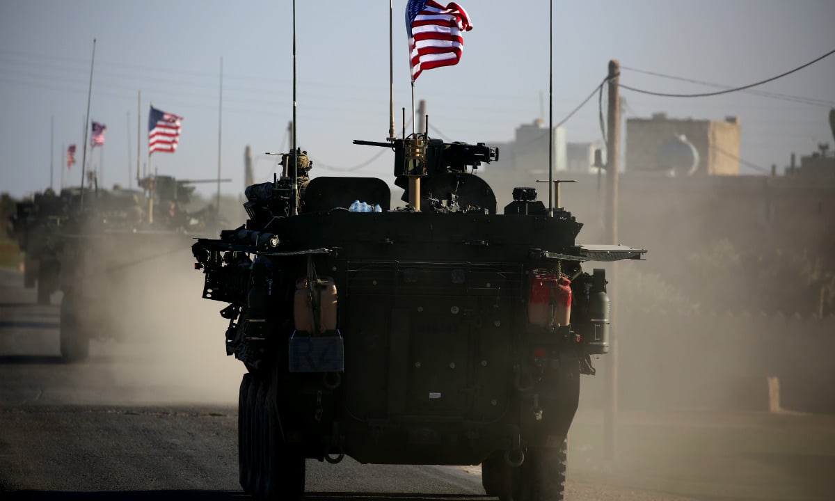 Há 2 mil militares dos EUA na Síria (Foto: Delil Souleiman/AFP) 