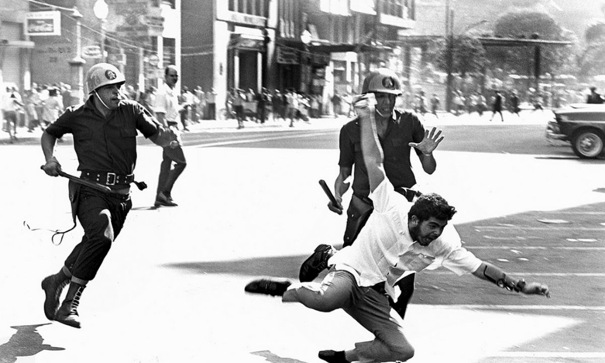 A repressão aumentou a partir de 1968 (Foto: Flickr) 