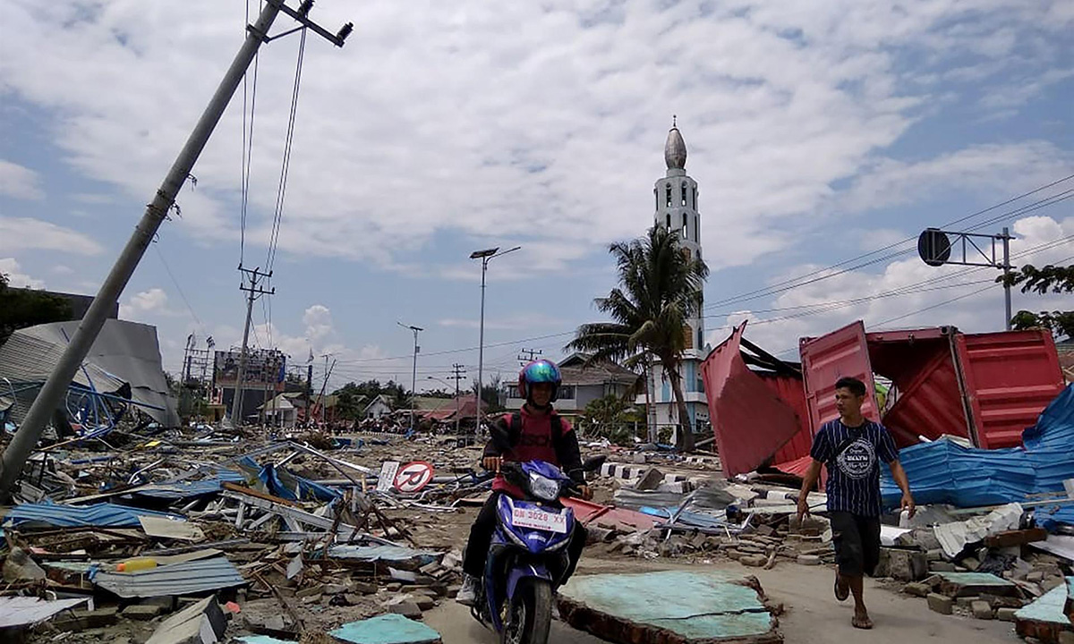 “Tsunamis não causados por terremoto são difíceis de prever”