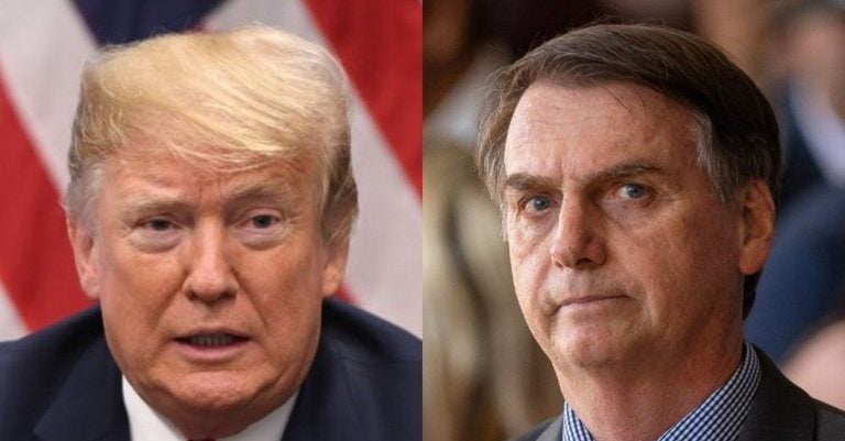 Quem se dá bem com a aproximação Bolsonaro e Trump?