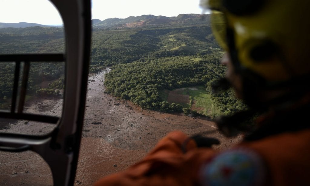 Brumadinho: 60 mortos, 192 feridos e 292 desaparecidos