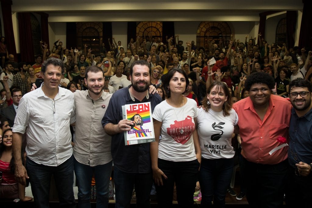 Reunida em apoio a Jean Wyllys, a esquerda esquece suas divergências