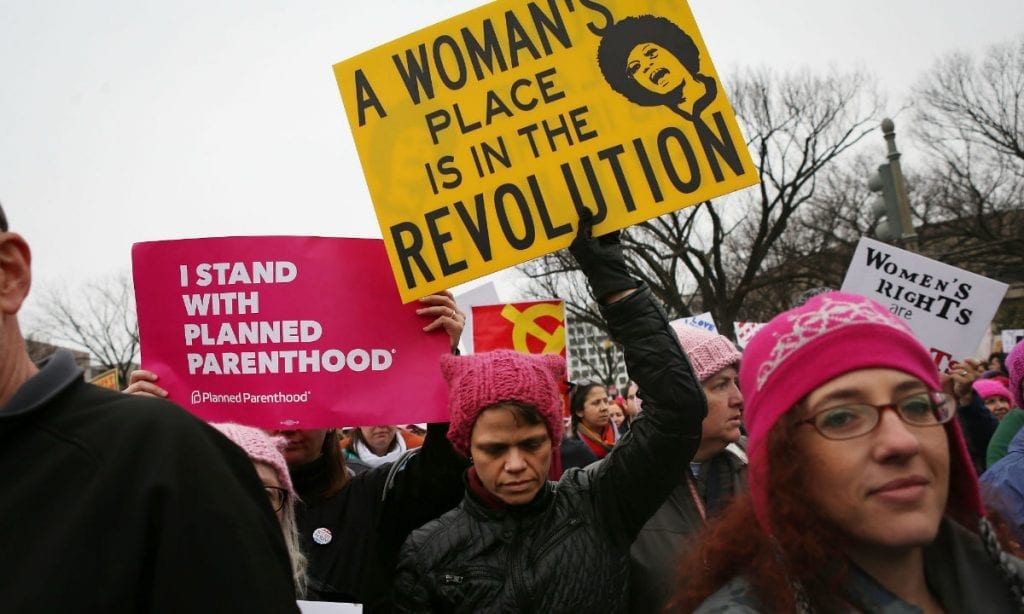 Brasileiras se unem ao Women’s March