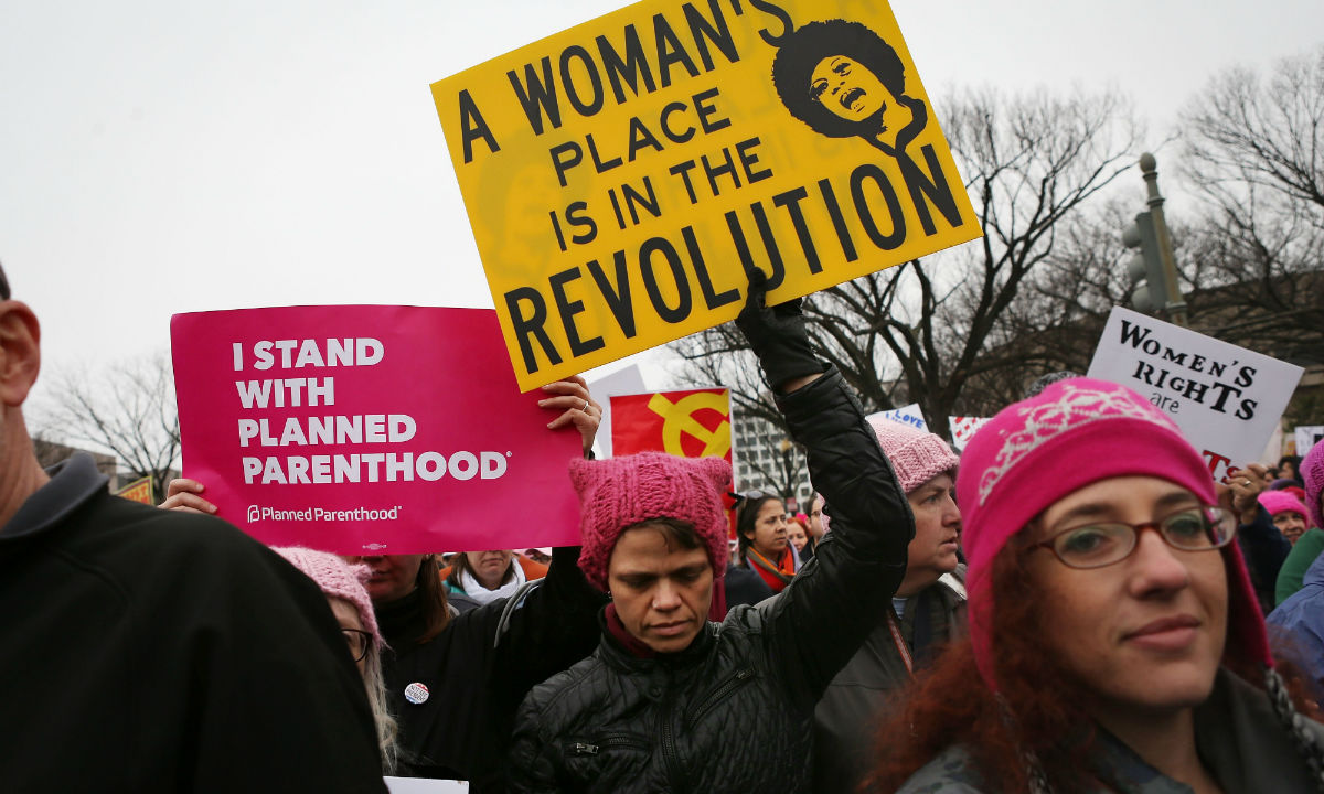 Brasileiras se unem ao Women’s March