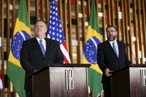 Chanceler do Brasil encontra secretário dos EUA e fala em 