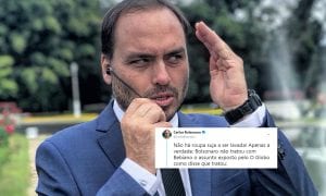 Filho de Bolsonaro lava roupa suja em público e acusa aliado do pai