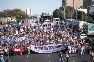 Marcha das Margaridas leva 100 mil mulheres do campo a Brasília