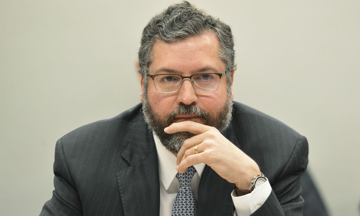  Ernesto Araújo (Foto: Marcelo Camargo/ Agência Brasil)