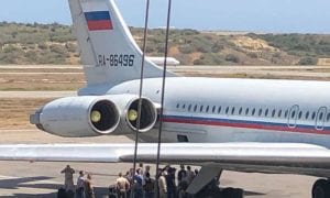 Soldados russos chegam à Venezuela para “realizar consultas”