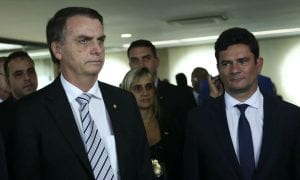 Bolsonaro diz que levará Moro ao Maracanã para avaliar popularidade