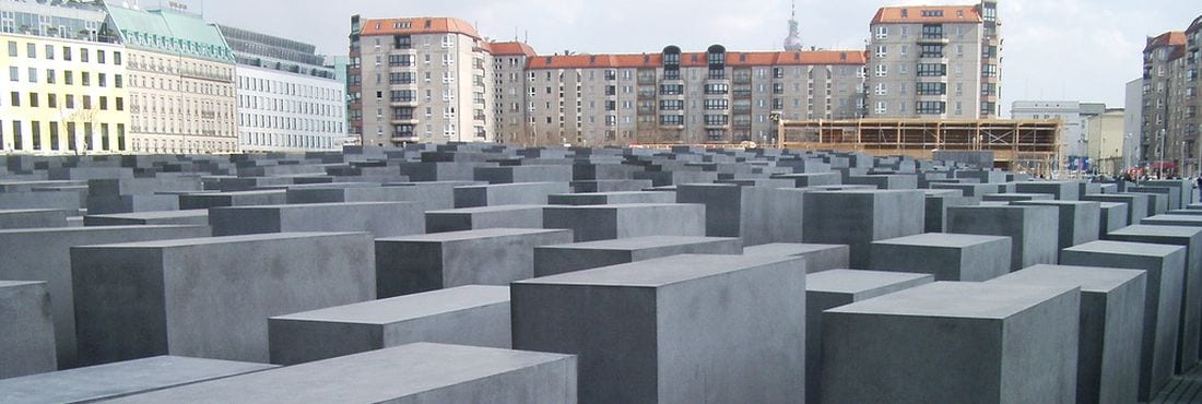 Memorial do Holocausto, em Berlim. 