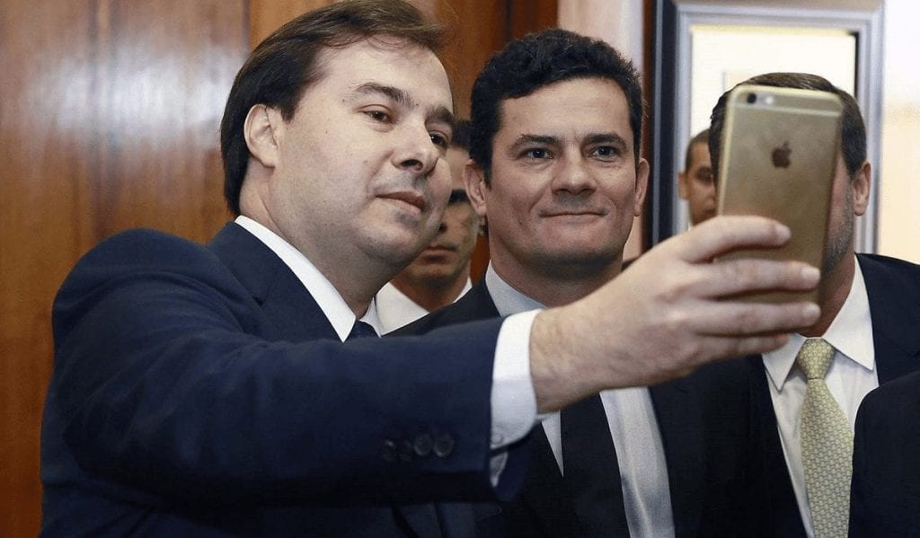 Maia cobra que Moro proteja família de Glenn, do Intercept