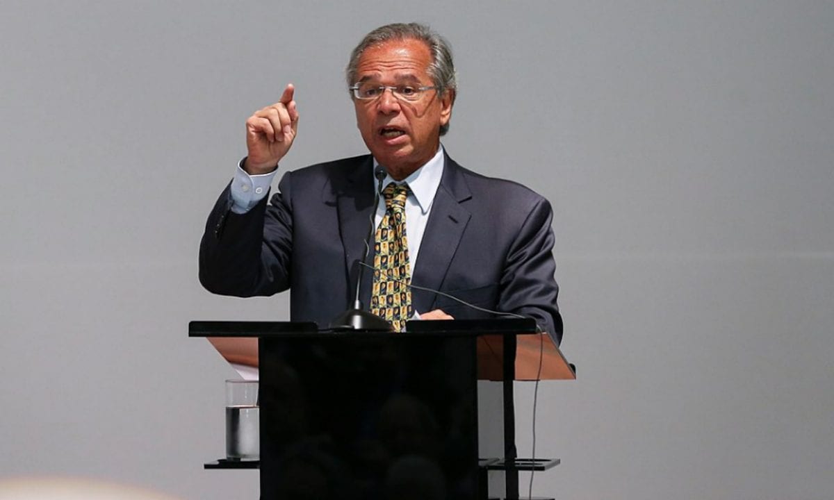 O ministro da Economia, Paulo Guedes