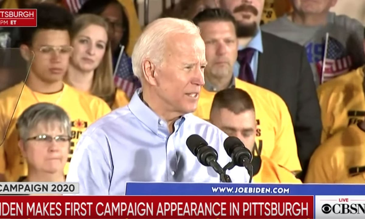 Biden inicia campanha em Pittsburgh de olho em eleitores de Trump