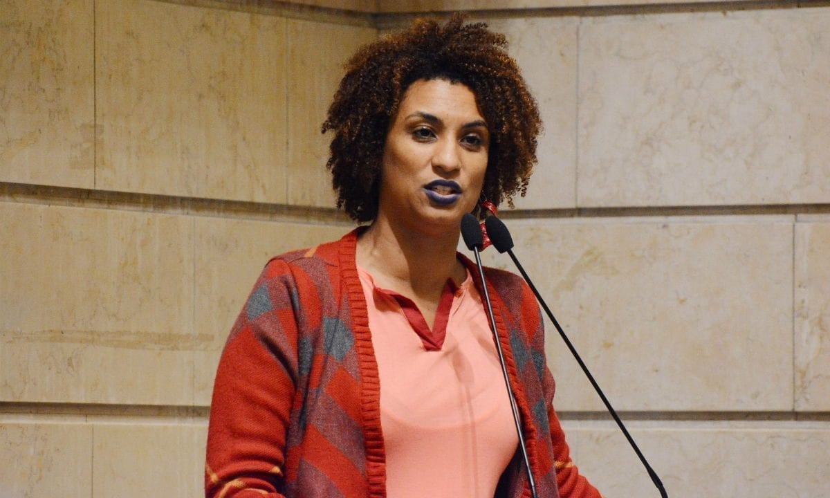 Vereadora Marielle Franco, assassinada em março de 2018