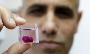 Cientistas imprimem coração em 3D feito a partir de células humanas