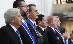 “Nossa preocupação agora é a Argentina”, diz Bolsonaro a diplomatas
