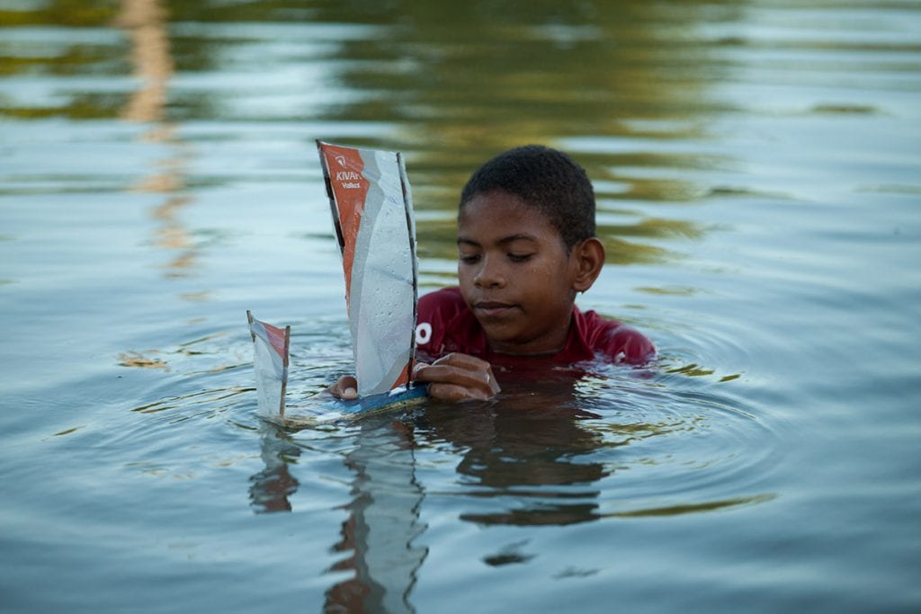 Papo de pescador?