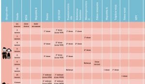 Calendário nacional de vacinação