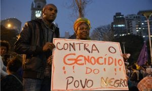 A cada quatro pessoas assassinadas no Brasil, três são negras
