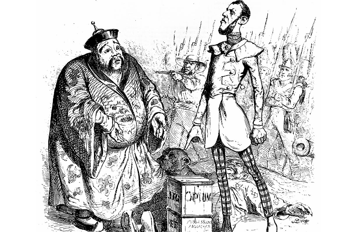 Guerra do Opio|China e Inglaterra|Guerra do Opio