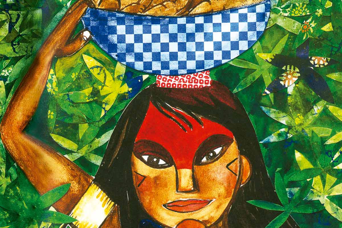 Livros sobre índios|mulher indígena