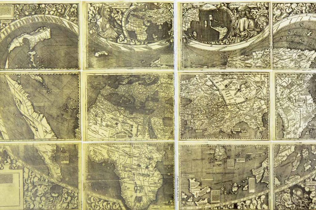 Os mapas do mundo