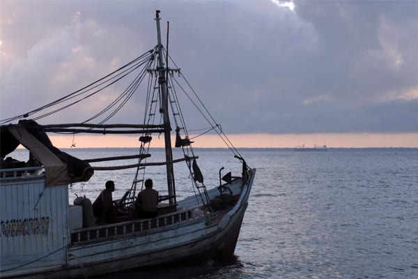 Barco no rio Amazonas|Barco no Amazonas