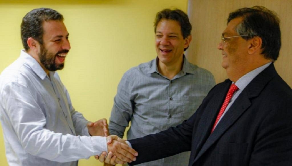 Haddad, Boulos, Dino e outras lideranças de esquerda se unem contra Moro