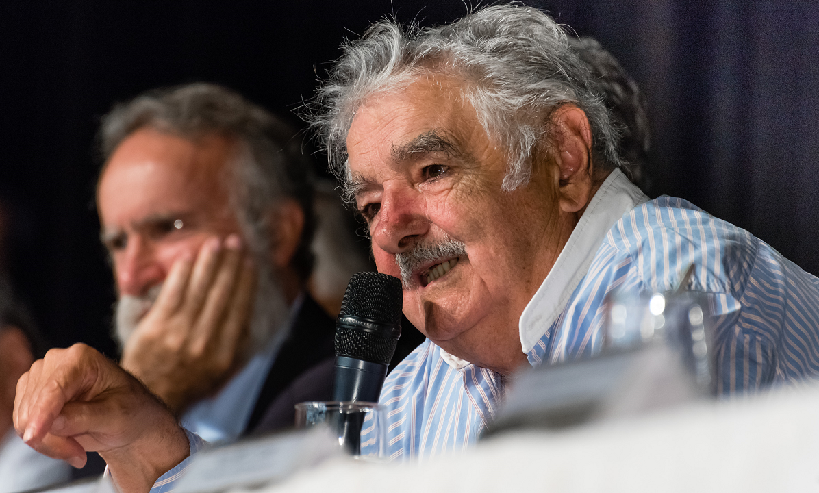 O ex-presidente uruguaio José Mujica (Rubens Fraulini/Itaipu Binacional)